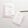 Scattered Hearts Wedding Invitation Suite, thumbnail 1 of 7