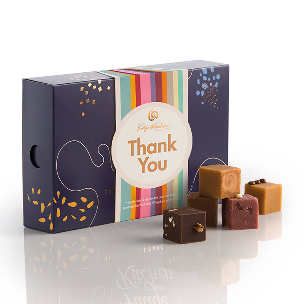 Thank You Traditional Favourites Fudge Selection By Fudge Kitchen