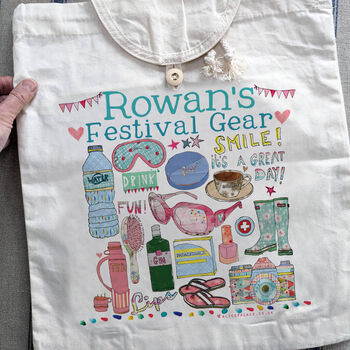 Personalised Festival Backpack, 8 of 12