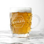 Personalised Premium Dimpled Beer Glass, thumbnail 5 of 6