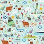 Scottish Wrapping Paper Two Sheets, thumbnail 5 of 5