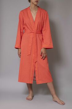 Luxury Cotton Robe | Daydream Geo, 2 of 5