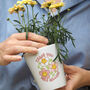 Groovy Flowers Thank You Teacher Plant Pot Gift, thumbnail 2 of 4