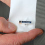 Personalised New Baby Bar Cufflinks, thumbnail 1 of 8