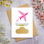 Personalised Aeroplane Hen Party Scratch Card, thumbnail 3 of 9