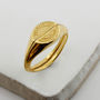 Sun And Moon Signet Rings Silver/Gold, thumbnail 1 of 12
