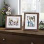 Pack Of Two Wooden Photo Frames, thumbnail 1 of 12
