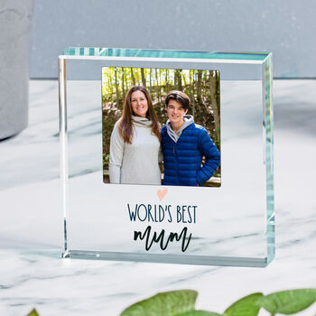 Personalised Worlds Best Mum Glass Token, 2 of 4