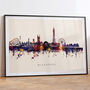 Blackpool Skyline Cityscape Art Print, thumbnail 6 of 12