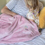 Personalised Childrens Mermaid Blanket, thumbnail 1 of 10