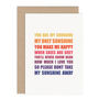 Personalised You Are My Sunshine Card, thumbnail 2 of 2