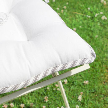 La Maison Bonheur Garden Chair Cushions, 6 of 7