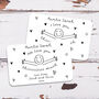 Personalised Auntie I Love You Wallet Card Keepsake, thumbnail 2 of 2