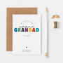 Personalised Best Grandad In The World Card, thumbnail 1 of 2