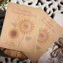 10 'Thank You For Sharing Our Day' Seed Packet Favours, thumbnail 3 of 6