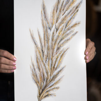 Pampas Grass A3 Art Print, 3 of 4