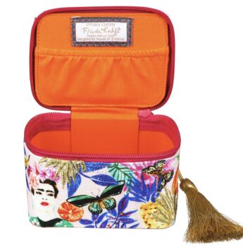 Frida Khalo Jewelled Embroidered Jewellery Box, 4 of 4
