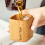 Personalised Oak Whiskey Tumbler For Her, thumbnail 1 of 10