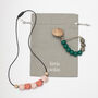 Teething Necklace And Dummy Clip Baby Gift Set, thumbnail 12 of 12