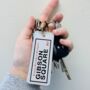 Personalised Street Sign Keychain, thumbnail 2 of 7