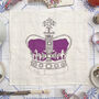 The Kings Coronation Linen Dinner Napkins, thumbnail 4 of 7