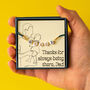'Thanks For Always Being There' Beaded Dad Bracelet, thumbnail 6 of 8