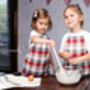 Matching Checked Christmas Aprons | Kids And Adults, thumbnail 7 of 12