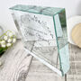 Personalised Wreath Memorial Crystal Token, thumbnail 2 of 5