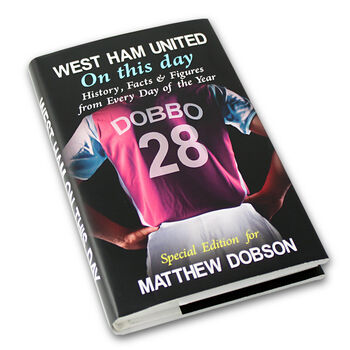 Personalised Football On This Day Book Gift, 3 of 12