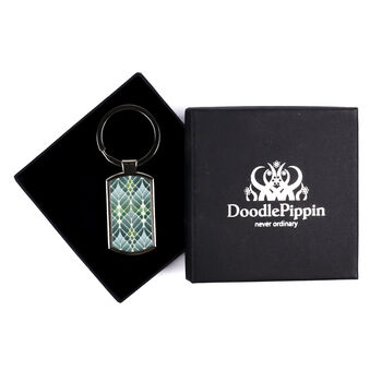 Blue Turkish Flower Keyring, 10 of 12
