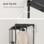 Portable Open Wardrobe Clothes Rack Fabric Shelves, thumbnail 6 of 7