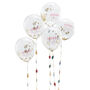 Christmas Confetti Balloons With Light Bulb Tails, thumbnail 2 of 3