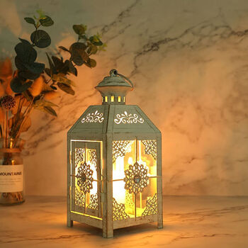 Metal Hanging Candle Lantern Decorative Accessories, 4 of 8