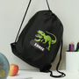 Personalised Dinosaur Birthday Kit Bag For Kids, thumbnail 1 of 3