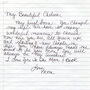 Personalised Embroidered Handwriting Wedding Dress Patch, thumbnail 2 of 5