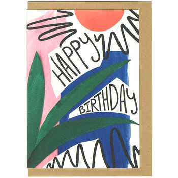 Happy Birthday Sunshine Greeting Card, 2 of 2