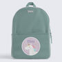 Personalised Unicorn Design Kids Everyday Backpack, thumbnail 8 of 9