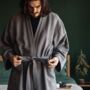 Kumsal Hand Loomed Cotton Dressing Gown, thumbnail 1 of 3