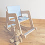 Personalised Wooden Children's Rocking Chair, thumbnail 4 of 8