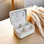 Personalised Bow Travel Jewellery Box, thumbnail 4 of 5