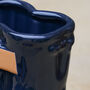 Personalised Blue Welly Boot Garden Planter, thumbnail 4 of 9