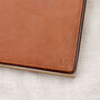 Luxury Leather Personalised Message Journal, thumbnail 2 of 7