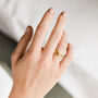 Personalised Script Name Ring In Sterling Silver Or Gold, thumbnail 3 of 12