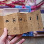 Reusable Recycled Fabric Gift Wrap 'Batik', thumbnail 9 of 12