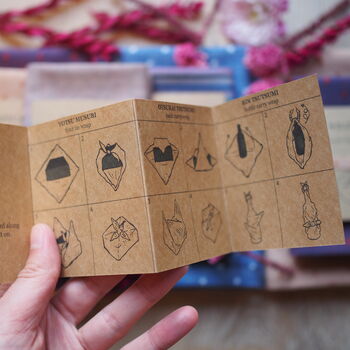 Reusable Recycled Fabric Gift Wrap 'Batik', 9 of 12