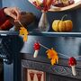 Felt Autumn Leaf And Mushroom Garland, thumbnail 3 of 3