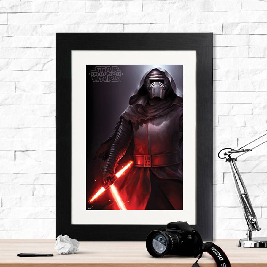 Download Star Wars Kylo Ren Pose Print By Instajunction ...