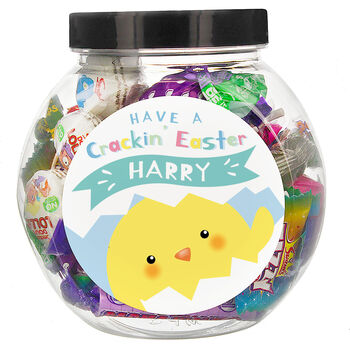 Personalised Jar Of Sweets For Easter, 2 of 3