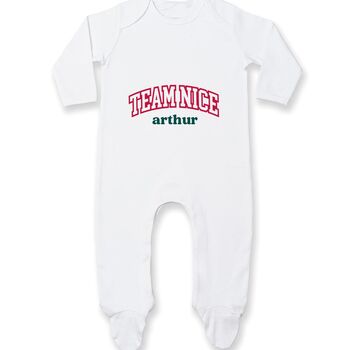 Team Nice Baby Gro, 2 of 2