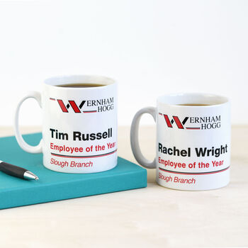 Personalised The Office Wernham Hogg Employee Of The Year Mug, 2 of 6